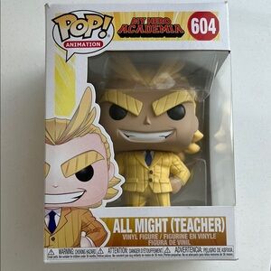 🥳🥳🥳Funko Pop! Animation My Hero Academia All Might (Teacher) Vinyl Figure